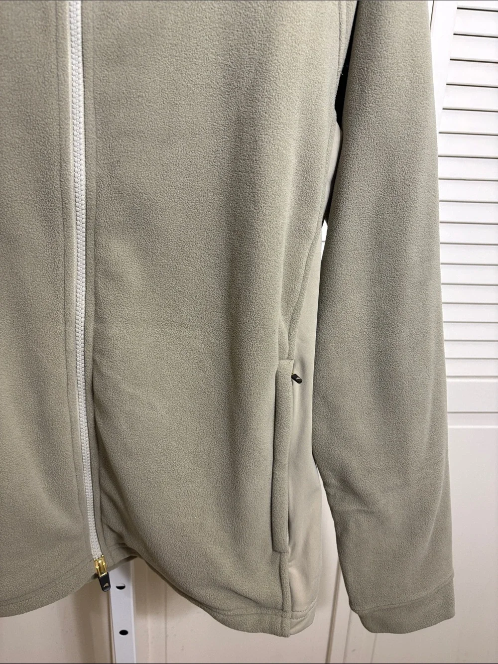 Tracksmith Men's Franklin Fleece Full Zip Athletic Running Jacket Medium